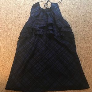 Navy and Black Banana Republic Blouse